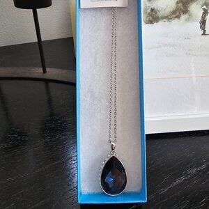 Touchstone Crystal Teardrop Necklace
